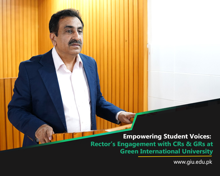 Empowering Student Voices: Rector’s Engagement with CRs & GRs